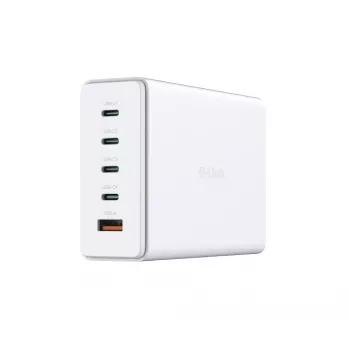 Cargador D-Link 240W GaN, interior, AC, blanco