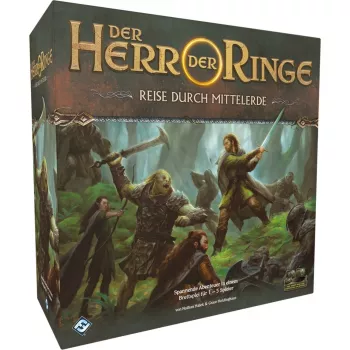 Asmodee El Señor de los Anillos: Viaje por la Tierra Media, juego de mesa