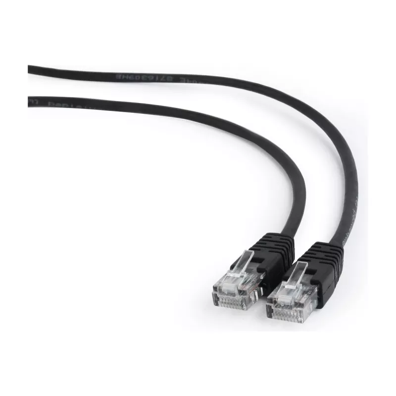 LATIGUILLO DE PARCHEO CAT5E UTP 7,5M/SCHWARZ PP12-7,5M/SW GEMBIRD
