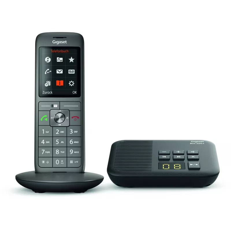 Teléfono DECT Gigaset CL660A Antracita Negro