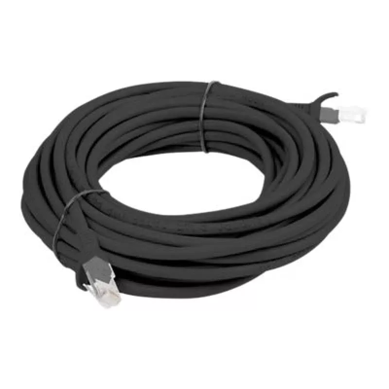 Lanberg PCU6-10CC-0500-BK cable de conexión Cat6 U/UTP, RJ-45 a RJ-45, 5 m, conductores CCA, 250 MHz, negro