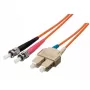 Equip cable de conexión de fibra óptica ST/SC, OS2, 5m