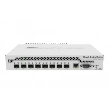 Mikrotik CRS309-1G-8S+ Gigabit Ethernet (10/100/1000) gestionado Power over Ethernet (PoE) blanco