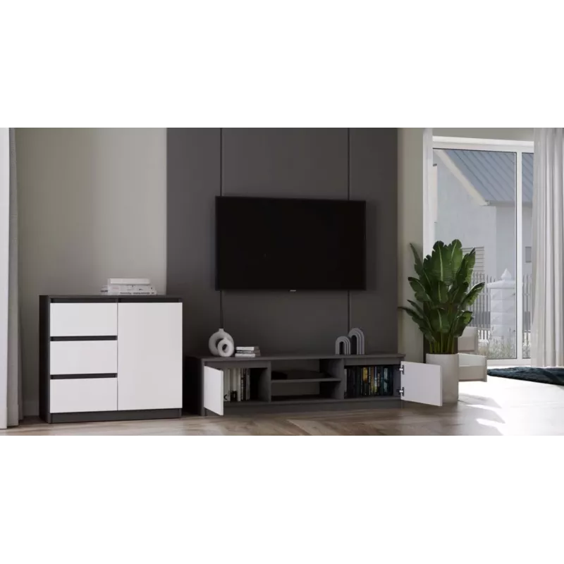 RTV 140 MALWA antracita/blanco