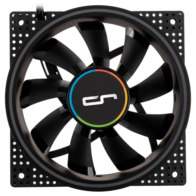 Cryorig Crona S CR-XRS1 ventilador PWM, ARGB, 120 mm, negro
