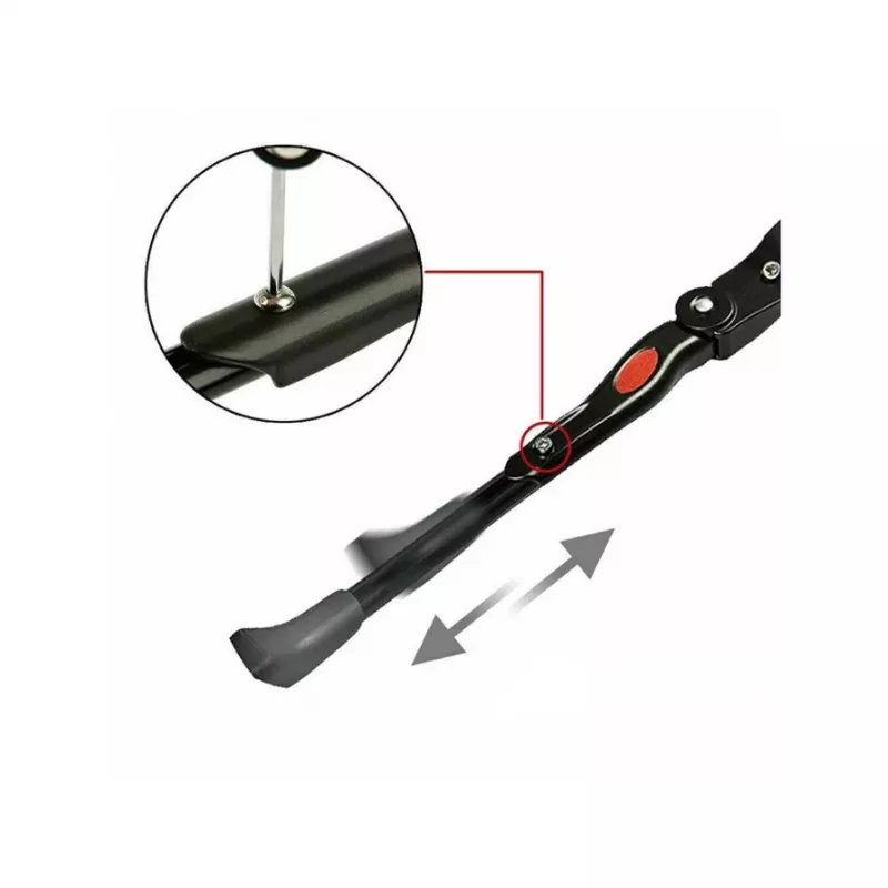 Pata de cabra para bicicleta Extralink, soporte lateral ajustable
