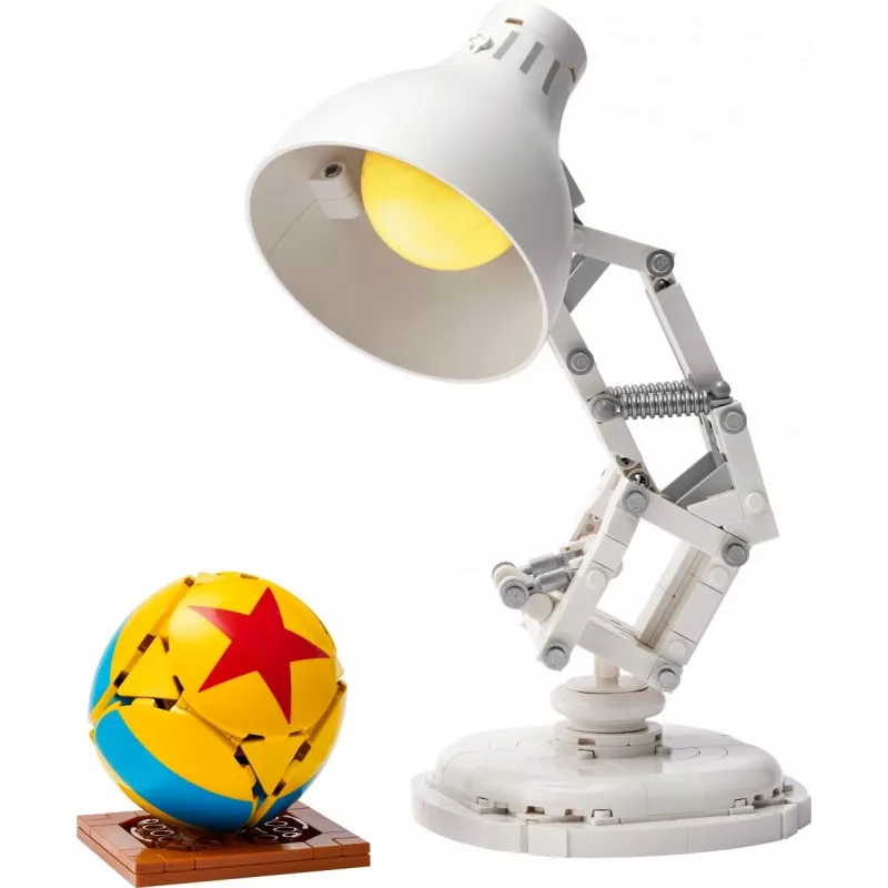 Juguete de construcción LEGO Ideas Modelo 21357 — Luxo Jr., 613 piezas, 290×140×110 mm
