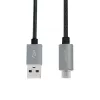Cable de sincronización y carga USB-A a conector macho Micro-B 2m