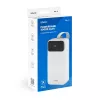 SAVIO BA-10 batería externa 30000 mAh (111 Wh), Li-ion, 2x USB-C, 2x USB-A, Quick Charge, Power Delivery