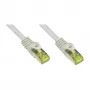 Cable de red Alcasa 15 m RJ-45 Cat7 gris