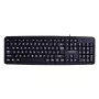 Esperanza EK129 teclado USB QWERTY UK inglés negro