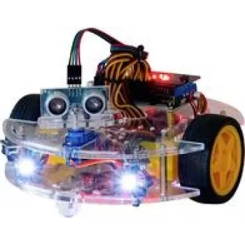 Joy-it robot Micro:Bit JoyCar montado MB-Joy-Car-set4 (MB-Joy-Car-set4)