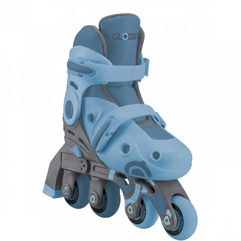 Patines de aprendizaje 2 en 1 talla 30-33, patines en línea azul