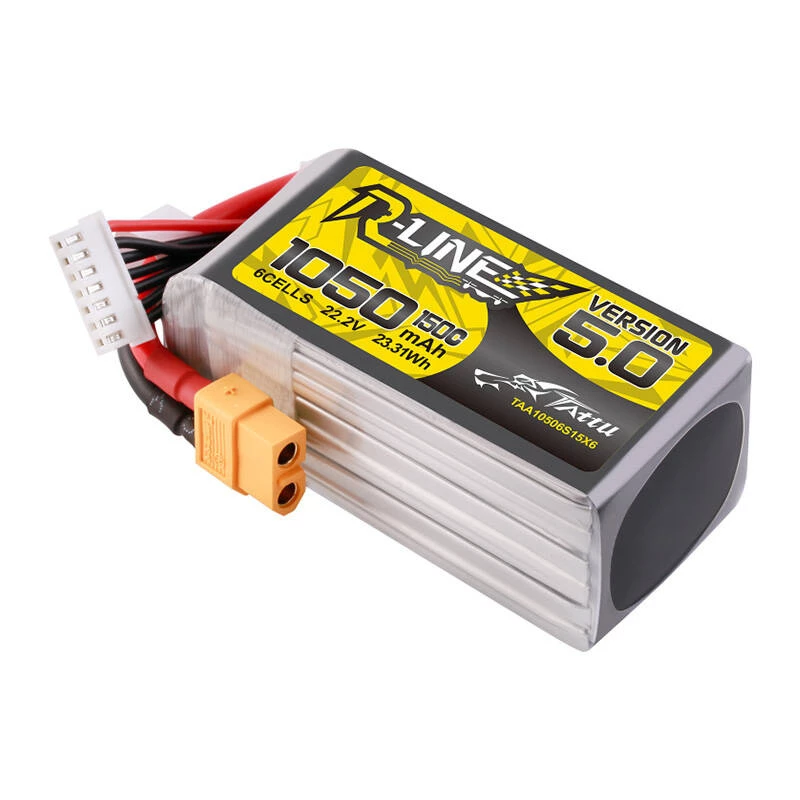Batería Tattu R-Line 5.0 1050 mAh 22,2 V multicolor