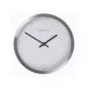 NeXtime Reloj de pared 2991ar Paniki Number, Ø34 cm, blanco