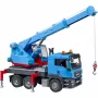 BRUDER MAN TGS Camión grúa Azul ABS 03771