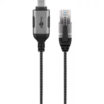 Cable Ethernet Goobay USB-C 3.1 a RJ45 fino 5 m – conecta router, módem o (74405)