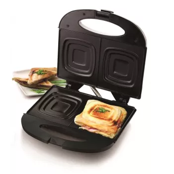 Esperanza Titanum Pizzaiola TKT005K sandwichera, 700 W, negra