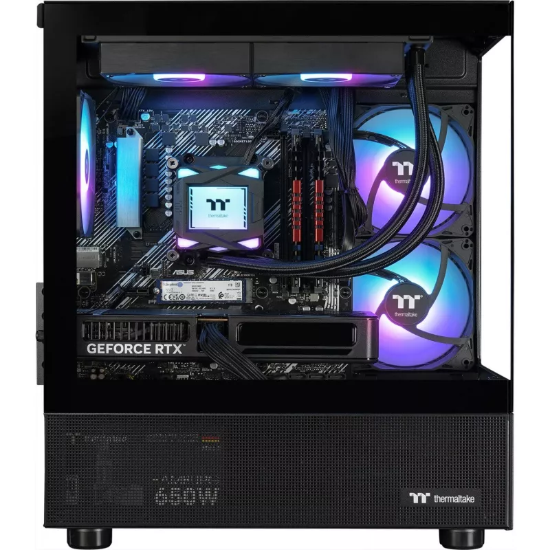 FTW V170A 5060Ti Negro, PC gaming negro/transparente, Windows 11 Home