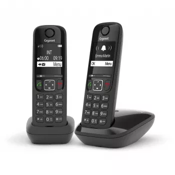 Gigaset AS690 Duo negro int.