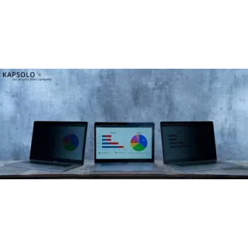 Kapsolo Filtro de privacidad de 2 vías KAP12694 para protección de pantalla bilateral