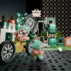 Bloques de construcción MARIOINEX Mini Waffle City atraco al banco, 148 piezas