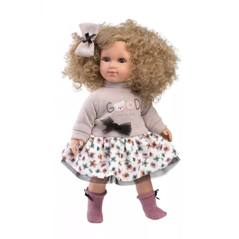 Muñeca Llorens Elena 35 cm — cuerpo blando, cara y extremidades pintadas a mano