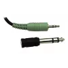 Auriculares ESPERANZA EH120 — con cable circumaurales, diadema, cable 2 m, adaptador 3,5 mm, Negro