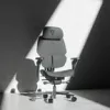 Silla gaming thunder x3 FLEX Pro Fabric gris — silla giratoria ergonómica, reposabrazos y reclinación ajustables