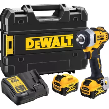 DeWALT DCF901P2-QW Llave de impacto 1/2 pulgadas 340 N·m Negro, Amarillo 12 V