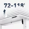 Escritorio mark adler Leader 7.3 Blanco — estación de trabajo ergonómica de altura ajustable