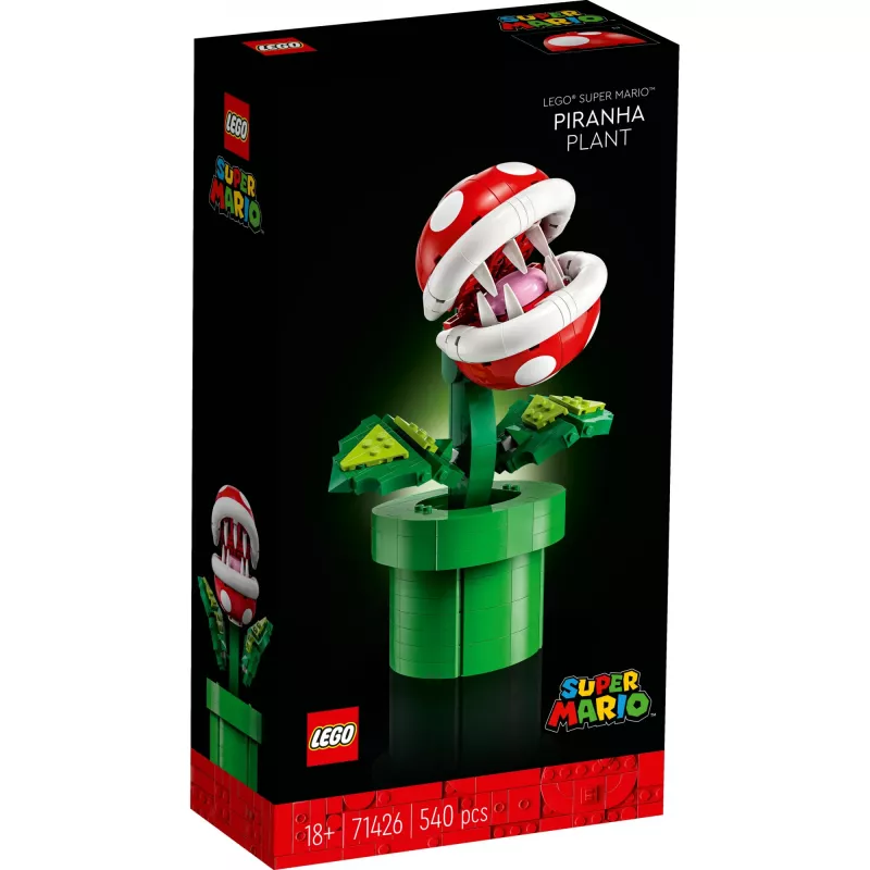 Set de construcción LEGO SUPER MARIO 71426 Planta Piraña con funciones interactivas