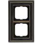 Busch Jaeger Marco 2 elementos latón antiguo antracita decor 1722-843 (1754-0-4669)