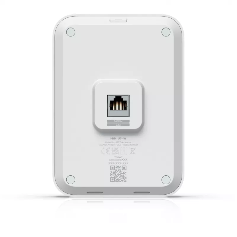 Ubiquiti U7 In-Wall 4300 Mbit/s Blanco Power over Ethernet (PoE)