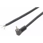 Conector jack mono en ángulo de 3,5 mm Voltcraft XL-AC35DG – conector jack mono en ángulo de 3,5 mm, negro