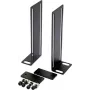 Soporte para rack para amplificador, Omnitronic 1U montaje trasero (modelo 30100935)