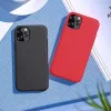 Funda de silicona Devia Nature Series para iPhone 12 Pro Max — negro, funda protectora soft-touch