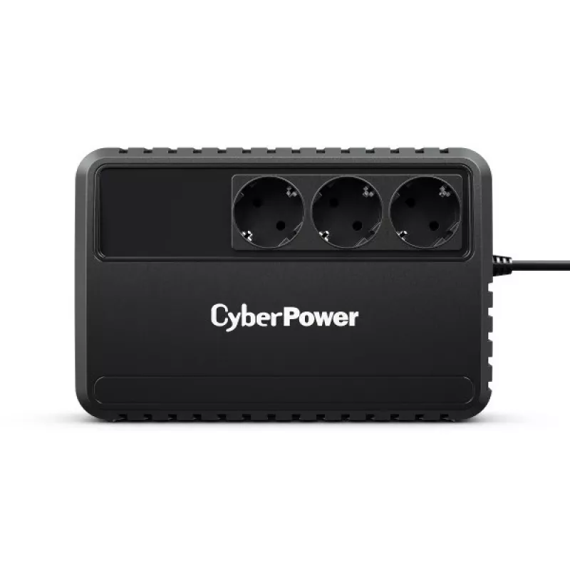 CyberPower BU650EG-FR SAI interactivo de línea 650 VA (0,65 kVA) / 360 W, AVR, 3 x tomas FR tipo E