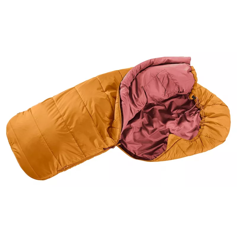 Saco de dormir infantil Deuter Starlight (130-170 cm) - Ahorn-Redwood