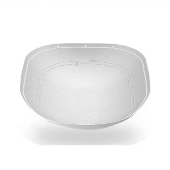 Alfombrilla para arena de gato PETKIT P9221 — trampa de panal, gris, 23,6 x 15,7 pulgadas