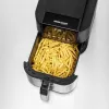 Freidora de aire Rommelsbacher FRH 1500 — 5 L, 1500 W, acero inoxidable/negro