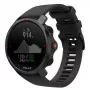 Polar Grit X Pro - Titanio - Reloj deportivo con correa - piel perforada - gris - Talla de correa: M/L - Pantalla 3 cm (1,2