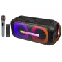 BLOW DJBOX 30-392# altavoz Bluetooth 250 W con mando a distancia y micrófono, USB, microSD, AUX, TWS, batería integrada, negro