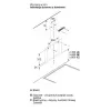 Campana extractora de pared Bosch DWK65DK20, 590×325×690 mm, 550 m³/h, 3 velocidades, 62 dB, blanca, filtro de grasa de aluminio