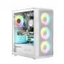 Carcasa Logic PORTOS ARGB MINIDI USB 3.0 Blanca