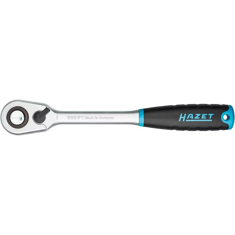 HiPer carraca de cambio de diente fino 916HPS, 1/2 (negro/azul, ángulo de accionamiento 4°, bloqueo de seguridad)