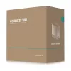 Caja semitorre PC DeepCool CG380 3F WH — Blanca, 235×437×451 mm, compatible con 2,5