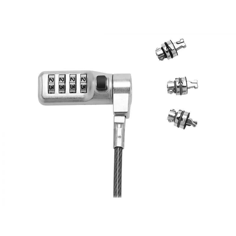 Candado de cable DICOTA D31717 negro 2 m