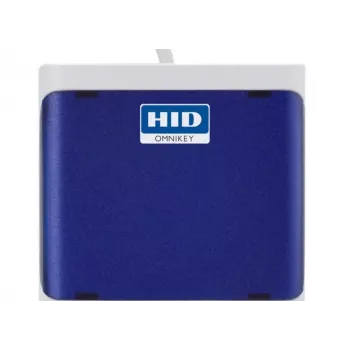 Lector de tarjetas OMNIKEY 5027 azul oscuro interfaz USB – marca OMNIKEY, modelo 5027, conexión USB, azul oscuro