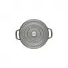 Staub La Cocotte redonda de hierro fundido 26 cm, gris grafito